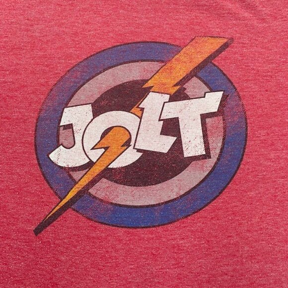 Vintage 80s Jolt Cola Absurd Energy Graphic Tee T Shirt Large - Picture 3 of 9